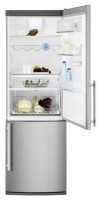 Холодильник с морозильником Electrolux EN3853AOX Silver