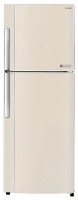 Холодильник с морозильником Sharp SJ-391VBE Beige