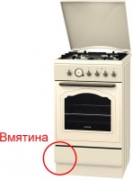 Газовая плита Gorenje GI52CLI1 дефект