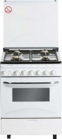 Газовая плита Fresh 60Х60 Italiano White stainless steel top