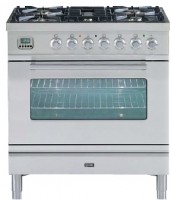 Газовая плита Ilve PW-80-VG Stainless steel