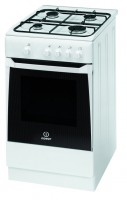 Газовая плита Indesit KNJ3 G 27 (W)