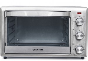 Мини-печь Kitfort КТ-1702 Silver black