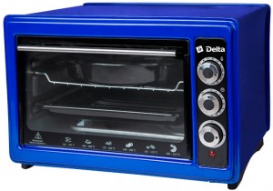 Мини-печь Delta D-023 Dark blue