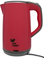 Электрический чайник Kitfort КТ-607-2 Red grey