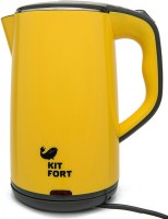 Электрический чайник Kitfort КТ-607-3 Yellow grey