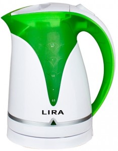 Электрический чайник Lira LR 0101 White green