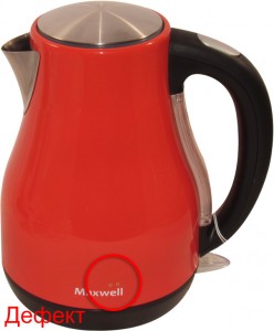 Электрический чайник Maxwell MW 1038 Red дефект