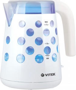 Электрический чайник Vitek VT-7048 White