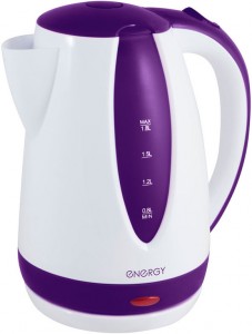 Электрический чайник Energy E-229 White purple