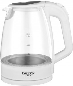 Электрический чайник Delta Lux DL-1216 White