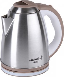 Электрический чайник Atlanta ATH-2434 Silver brown