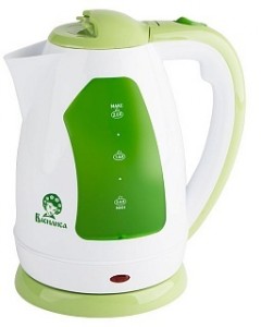 Электрический чайник Василиса Т2-1500 Белый зеленый