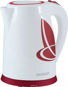 Электрический чайник Energy E-211 White red