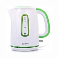 Электрический чайник GoldStar GK-1717 White green