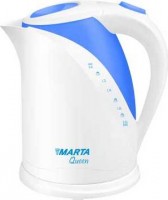 Электрический чайник Marta MT-1027 Queen White blue