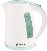 Электрический чайник Delta DL-1056 Grey green