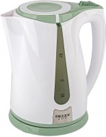 Электрический чайник Delta DL-1015 White green