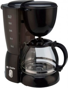 Капельная кофеварка Delta DL-8155 Black