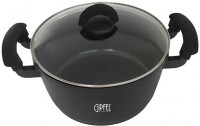 Кастрюля Gipfel Indigent 2508 24х11.5 см Black