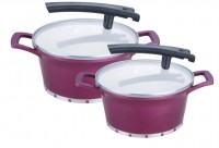 Кастрюля Barton Steel BS-4004 Pink