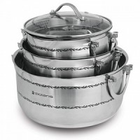 Набор посуды Polaris SE-3433 Special Edition Silver
