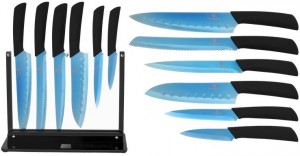 Набор ножей с подставкой Berlinger haus Azure Collection ВН-2082 Blue black
