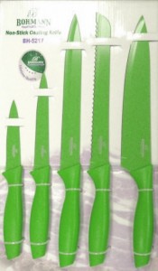 Набор ножей Bohmann BH-5217 Green