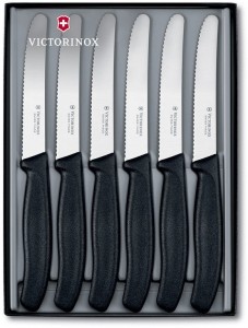 Набор ножей Victorinox Swiss Classic Table 6.7333.6G Black