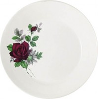 Блюдо Кубаньфарфор 099Чр Черная роза