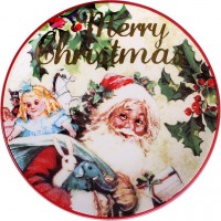 Тарелка десертная Lefard 1569А Merry Christmas