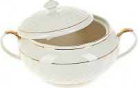 Бульонница Best home porcelain M2720054 Белый лебедь