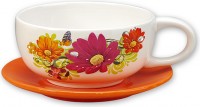 Бульонница Polystar collection L2430318 Герберы