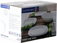Набор тарелок Luminarc E8014/12158 Sweet line White