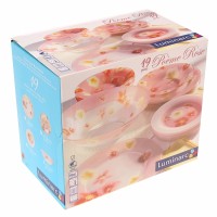 Набор тарелок Luminarc Poeme Rose 07451/20584