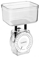 Механические кухонные весы Lumme LU-1301 White