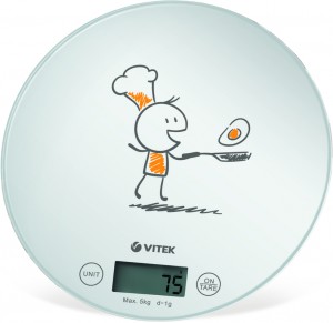 Электронные кухонные весы Vitek VT-8018