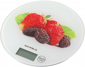 Электронные кухонные весы Supra BSS-4601 Ягоды