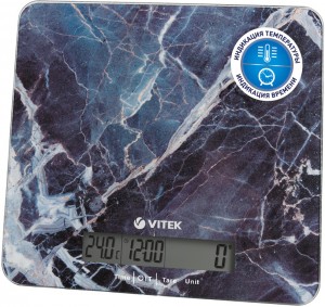 Электронные кухонные весы Vitek VT-8022 Black