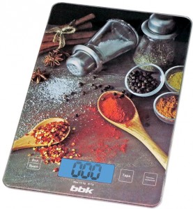 Электронные кухонные весы BBK KS100G