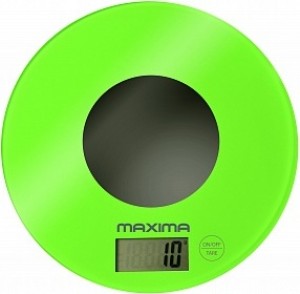 Электронные кухонные весы Maxima MS-067 Green