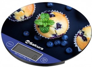 Электронные кухонные весы Sakura SA-6076М Маффины