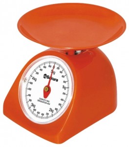 Механические кухонные весы Sakura SA-6001 Orange