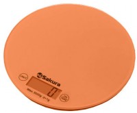 Электронные кухонные весы Sakura SA-6059 Orange