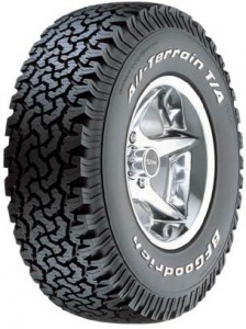 Летняя шина BFGoodrich All Terrain 245/70 R17 119/116R