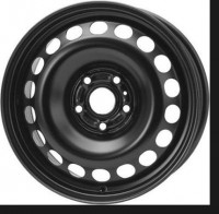 Штампованный диск Кременчугский колёсный завод Nissan Qashgai 246 6.5x16/5x114.3 D66.1 ET40 чёрный КрЗ