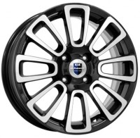 Литой диск КиК Неман-оригинал 6x15/4x100 D54.1 ET48 Алмаз черный