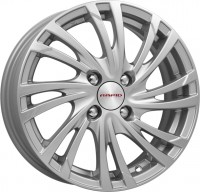 Литой диск КиК Мейола-оригинал 6x15/4x100 D54.1 ET48 Блэк платинум