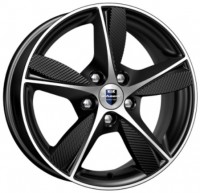 Литой диск КиК Кинезис 63675 6.5x16/5x108 D67.1 ET43 Алмаз черный