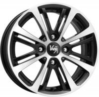 Литой диск КиК Беринг 6.5x15/4x108 D65.1 ET18 Алмаз черный